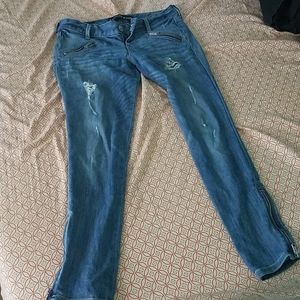 Express ankle jeans